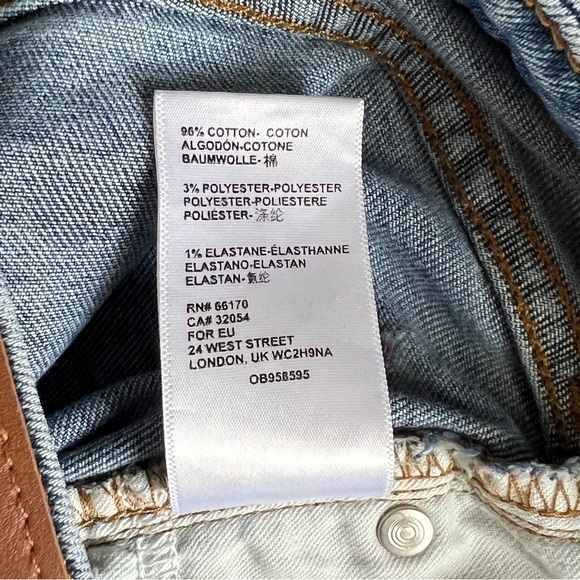 BDG Urban Outfitters Jeans Womens 30 Blue Girlfriend High-Rise Pants Medium Wash - Picture 5 of 7